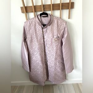 Pink & Gold 3 Piece Suit - Large